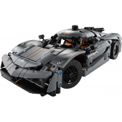 Klocki LEGO 42173 Szary hipersamochód Koenigseg TECHNIC